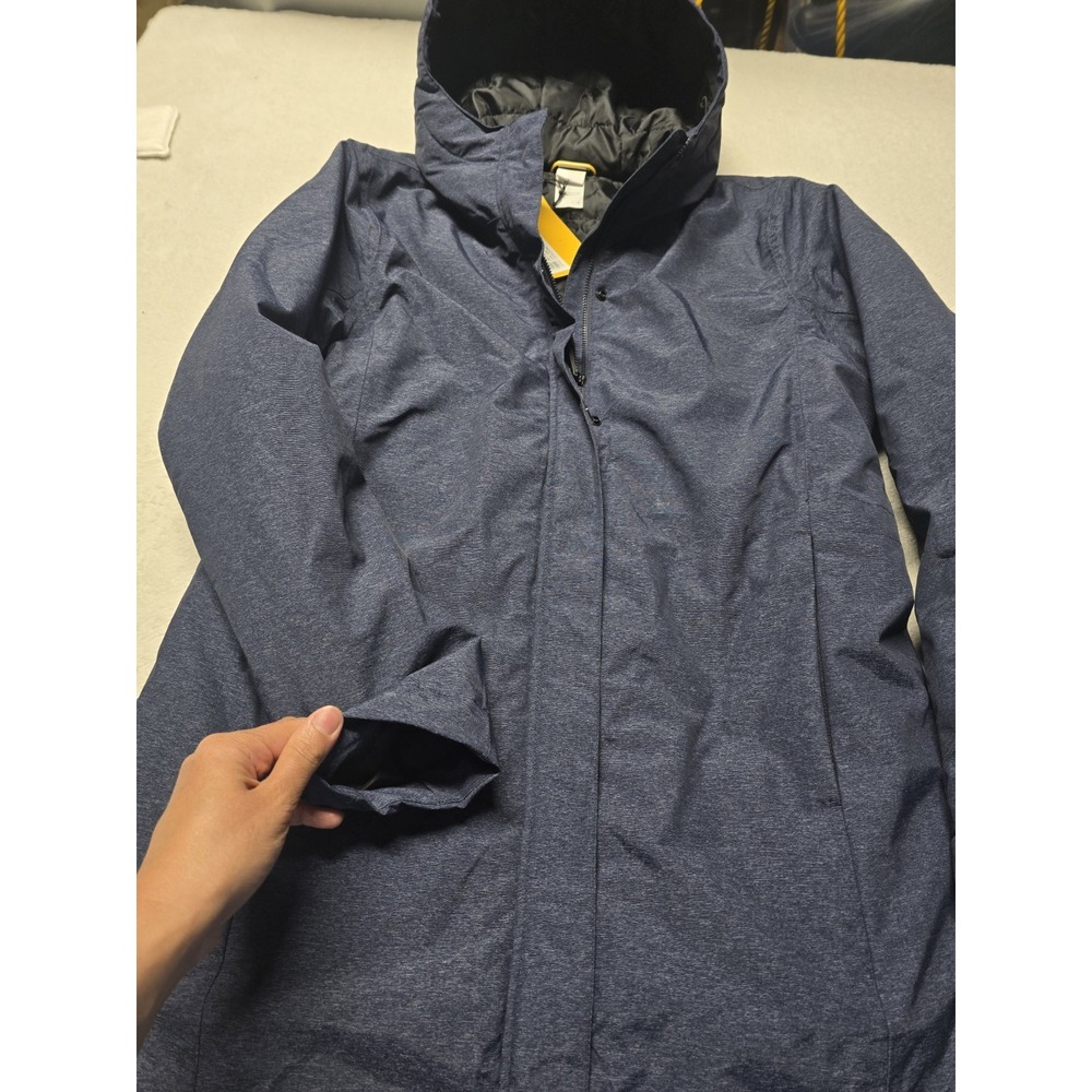 Lolë Piper Insulated Hooded Winter Jacket Women's Size L Blue Waterproof NWT - Picture 9 of 16